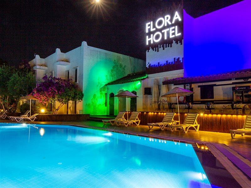 Flora Hotel Gumbet Bagian luar foto