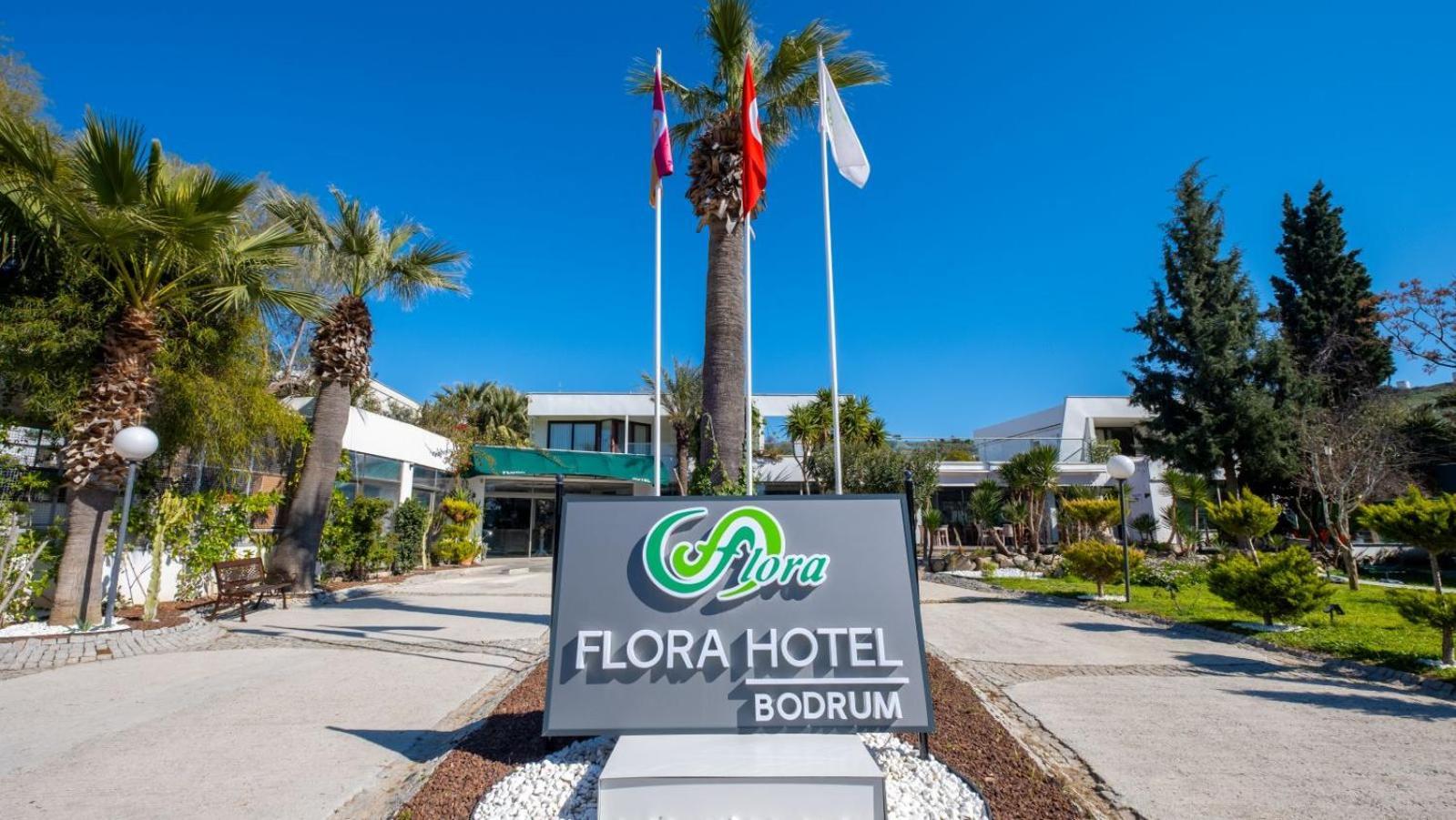 Flora Hotel Gumbet Bagian luar foto